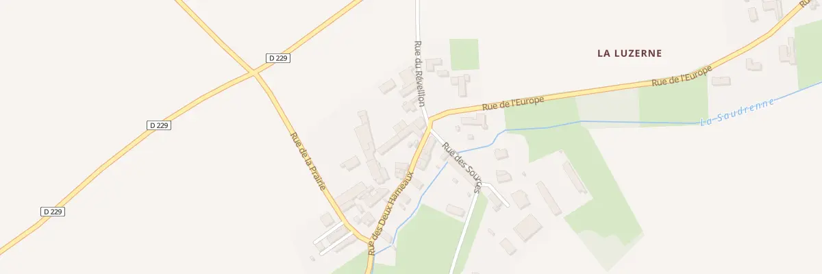 Plan du 2 Rue des Deux Hameaux à La Brousse