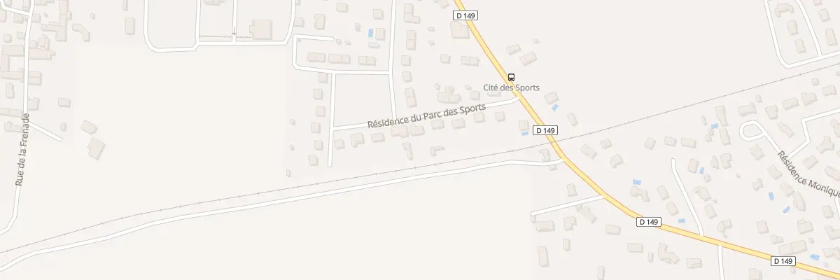 Plan du 6 Res du Parc des Sports à Merpins