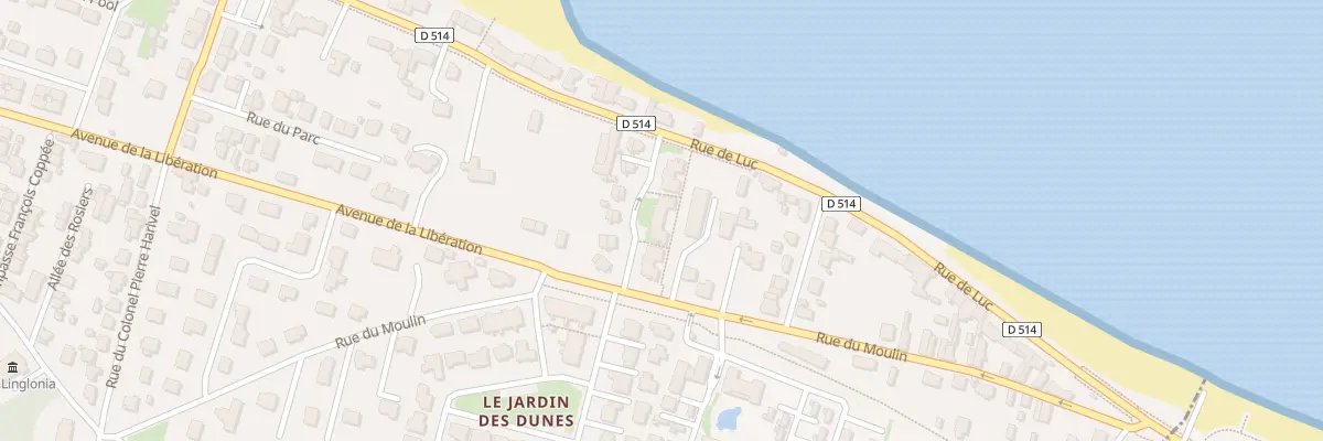 Plan du 2 Rue du Hameau de la Mer à Langrune-sur-Mer