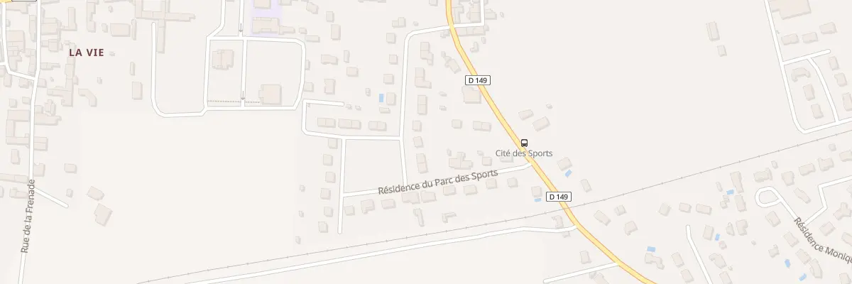 Plan du 34 Res du Parc des Sports à Merpins