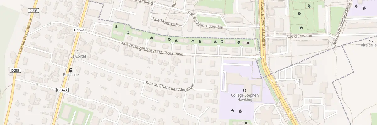 Plan du 2 Rue du Chant des Alouettes à Fleury-sur-Orne