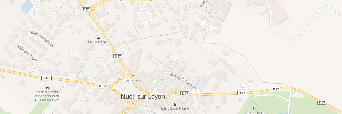 Plan du 15 Rue du Chatellier (Nueil) à Lys-Haut-Layon