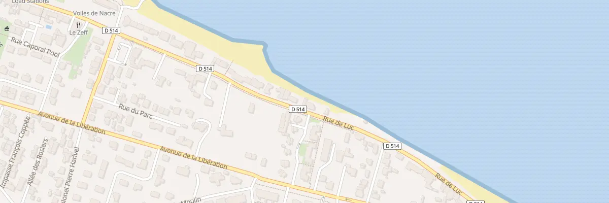Plan du 33T Rue de Luc à Langrune-sur-Mer