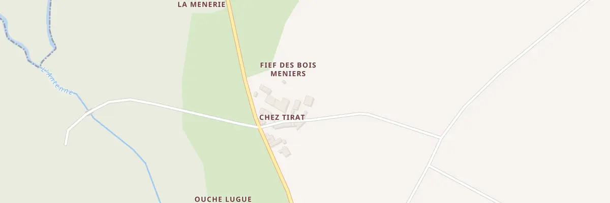 Plan du 3 Rue de la Tiraterie au Seure