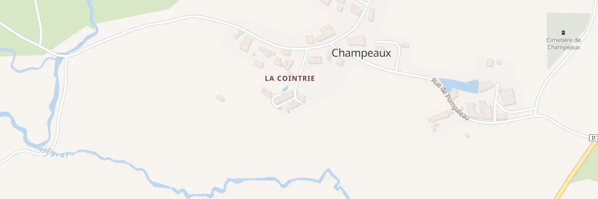 Plan du 4 Imp de la Cointrie à Champdeniers