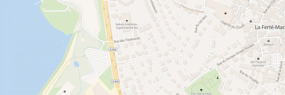 Plan du 19 Rue des Tanneurs à La Ferté Macé