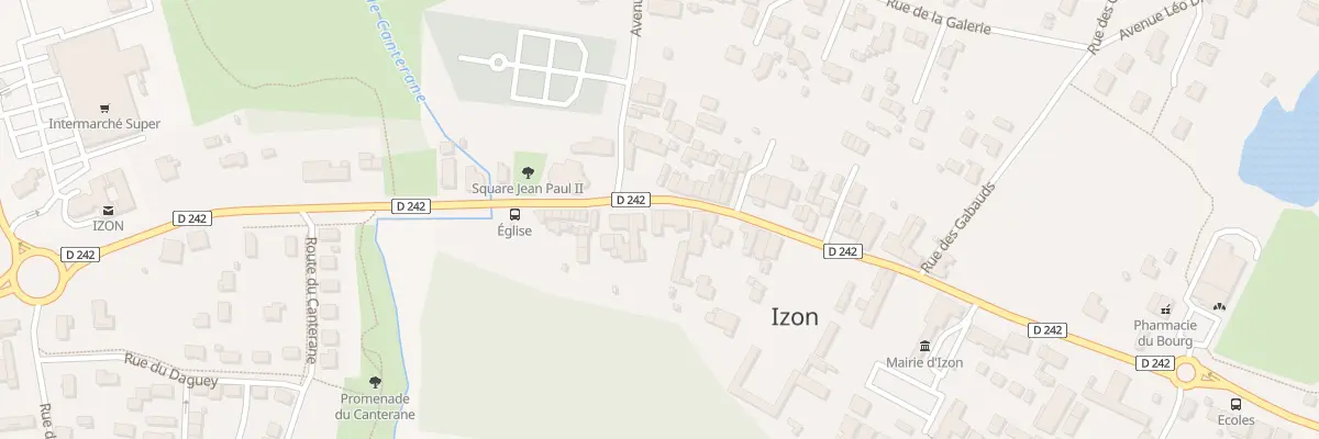 Plan du 115 Av du Général de Gaulle à Izon