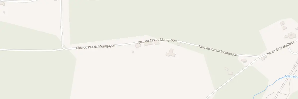 Plan du 295 All du Pas de Montguyon à Laruscade