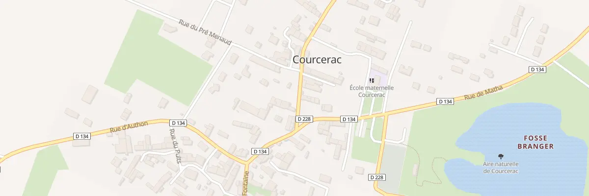 Plan du 1B Rue du Plantis à Courcerac