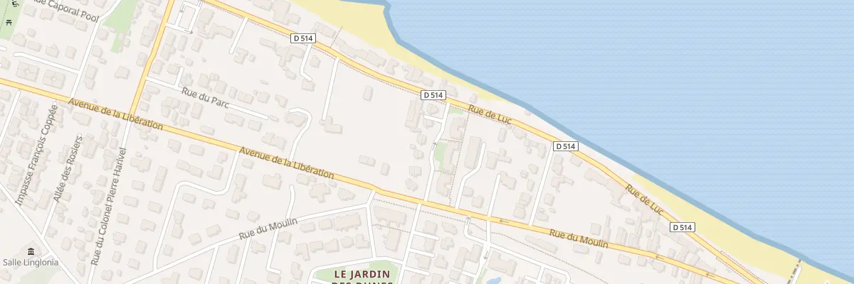 Plan du 7 Rue du Hameau de la Mer à Langrune-sur-Mer