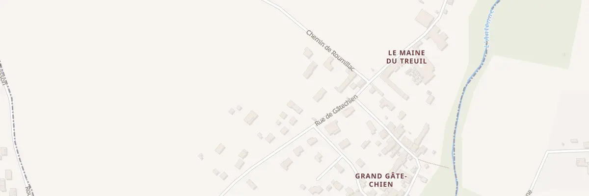 Plan du 42T Rue de Gâtechien à Javrezac