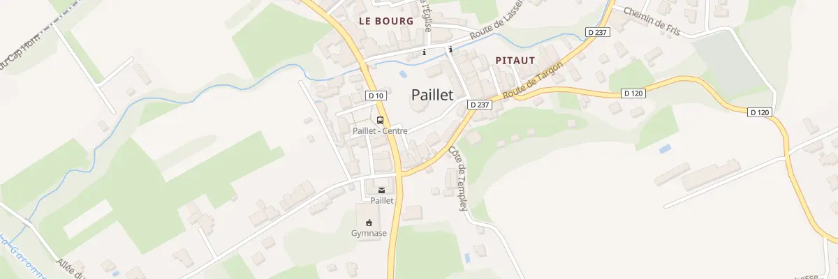 Plan du 1 Pl du Foyer à Paillet