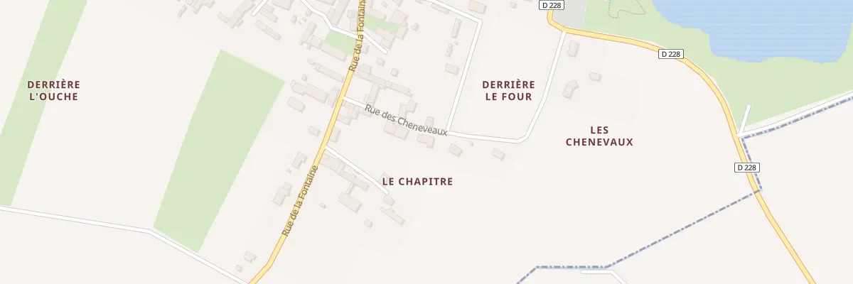 Plan du 10 Rue des Cheneveaux à Courcerac