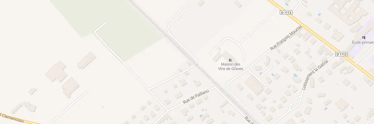 Plan du 2B Rue de Paillaou à Podensac