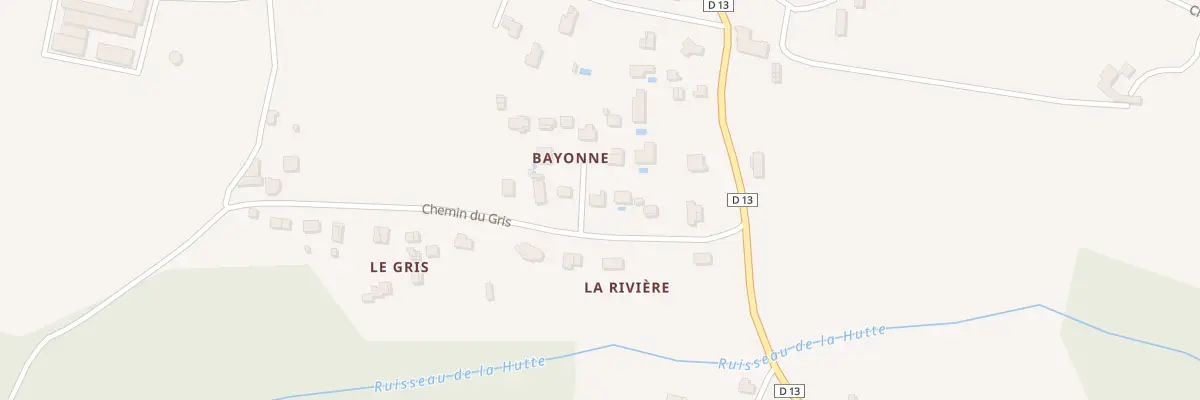 Plan du 1 Bayonne à Camarsac