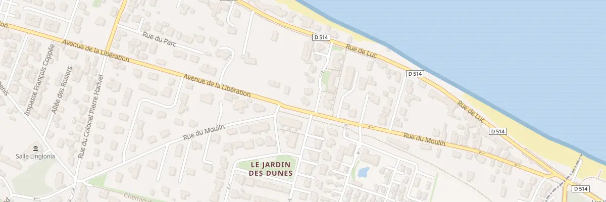 Plan du 17 Rue du Hameau de la Mer à Langrune-sur-Mer