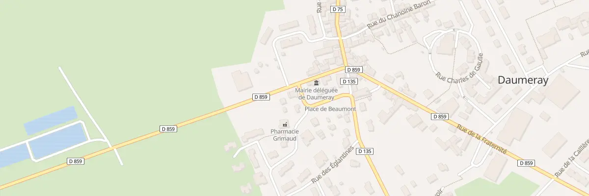 Plan du 27 Rue de la Fraternité à Morannes sur Sarthe-Daumeray
