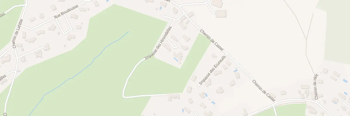 Plan du 2 Imp des Hirondelles à Serres-Castet