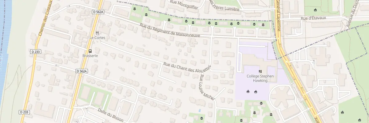 Plan du 10 Rue du Chant des Alouettes à Fleury-sur-Orne