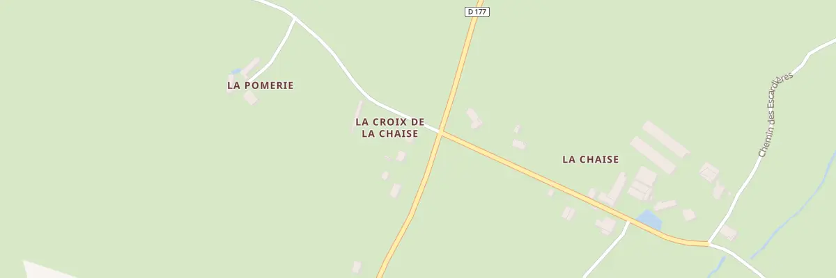 Plan du 2 Ham de la Chaise à Chiché