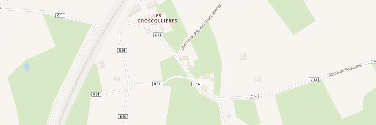 Plan du 2904 Rte de Souvigne à Sablé-sur-Sarthe