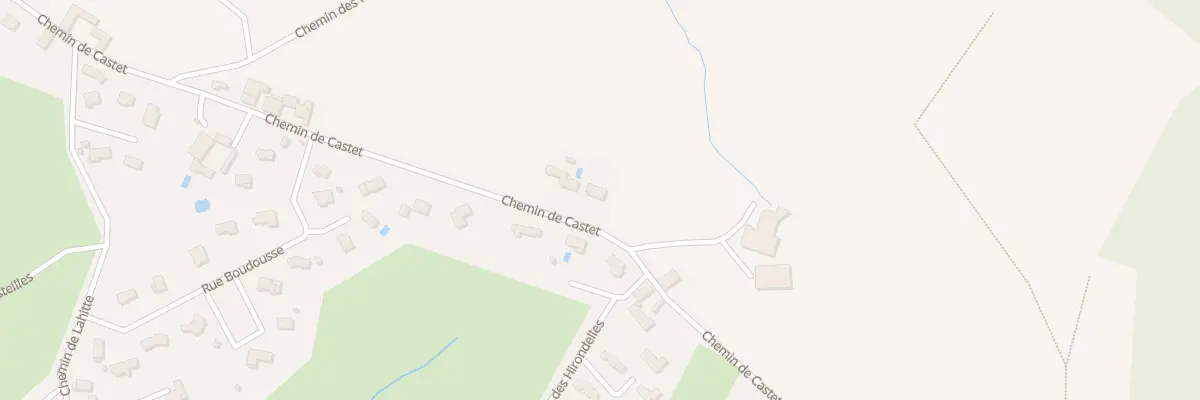 Plan du 65 Che de Castet à Serres-Castet