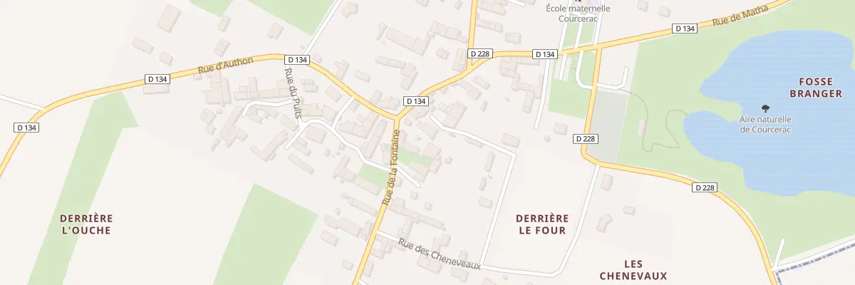 Plan du 4 Rue de Matha à Courcerac