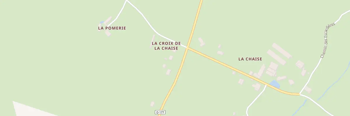 Plan du 4 Ham de la Chaise à Chiché