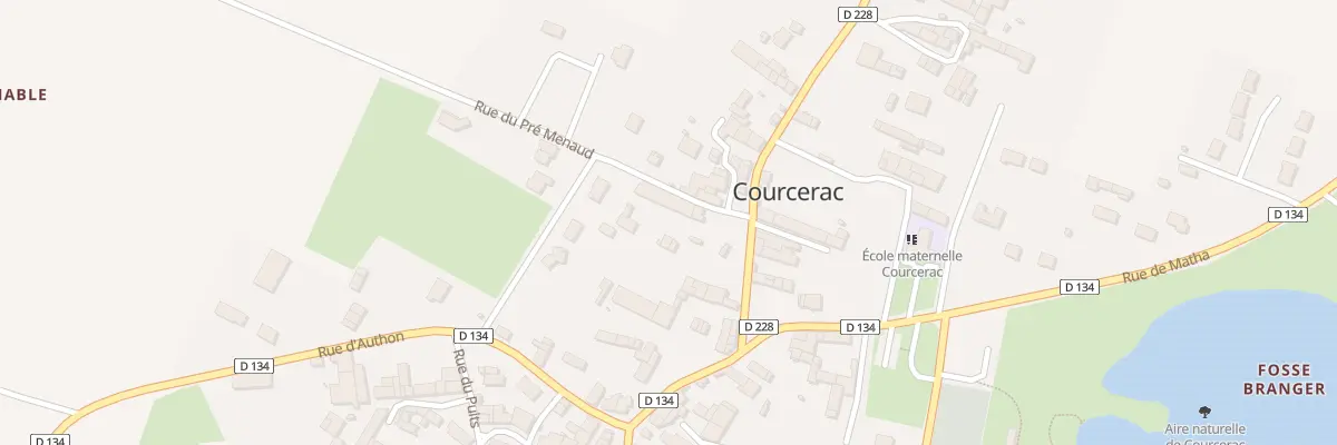Plan du 7 Rue du Plantis à Courcerac