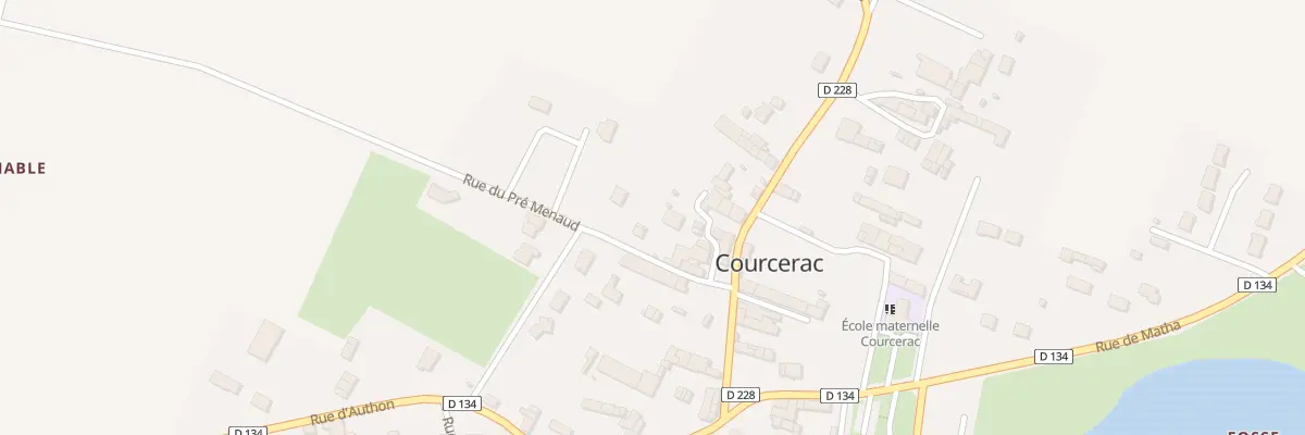 Plan du 4 Rue de l’Echallais à Courcerac