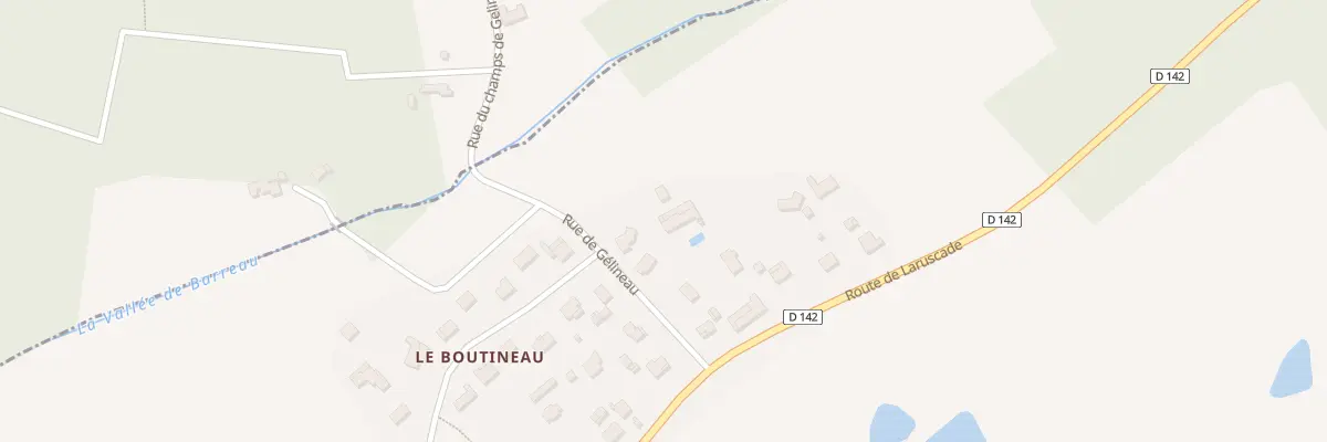 Plan du 100 Gelineau à Marsas
