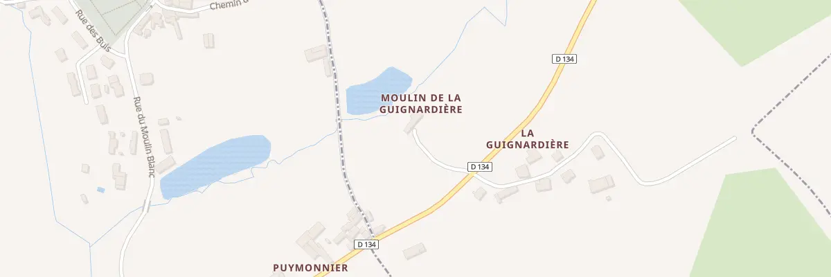 Plan du 5230 Moulin de la Guinardiere à Allonne