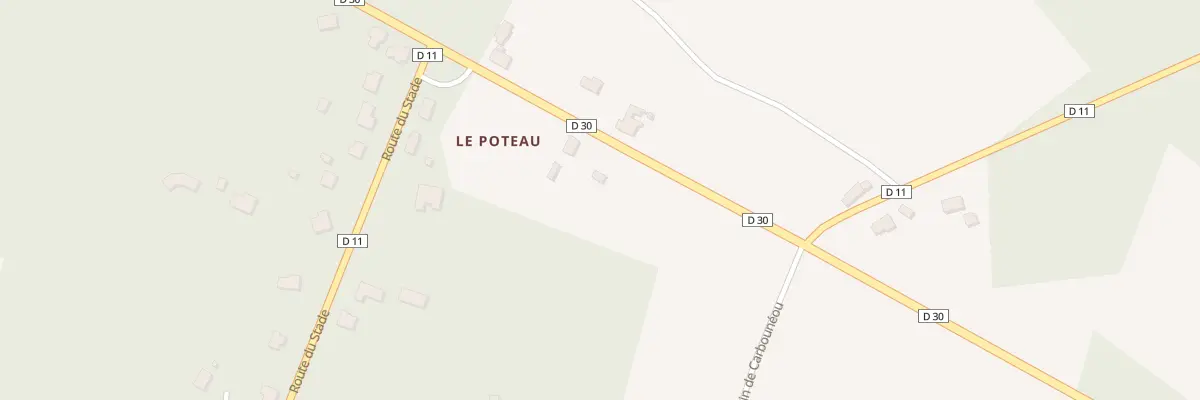 Plan du 178 Rte du Houga à Maurrin