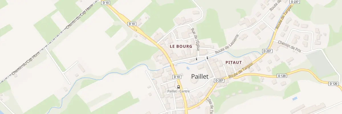 Plan du 11 Av du Chêne Vert à Paillet