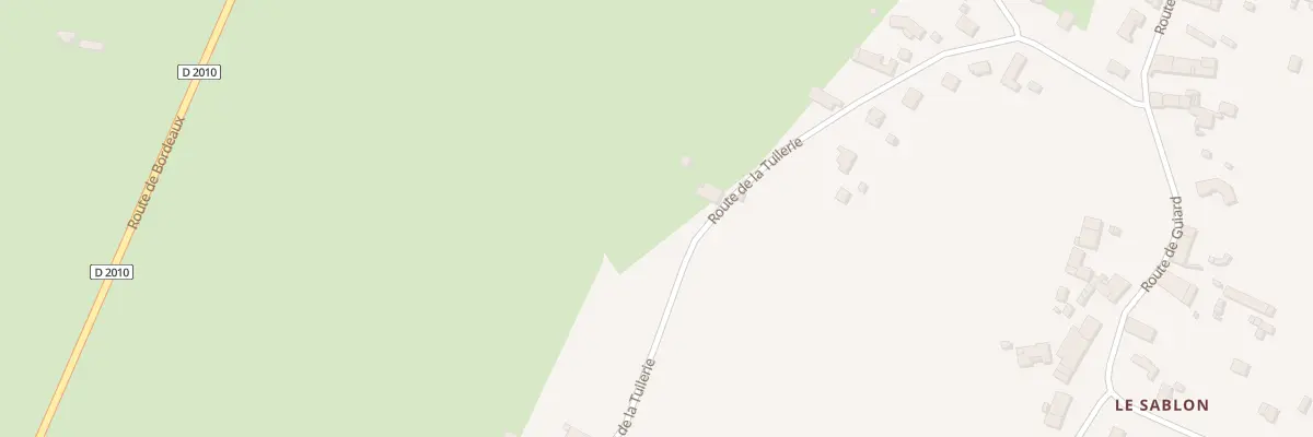 Plan du 260 Rte de la Tuilerie à Laruscade
