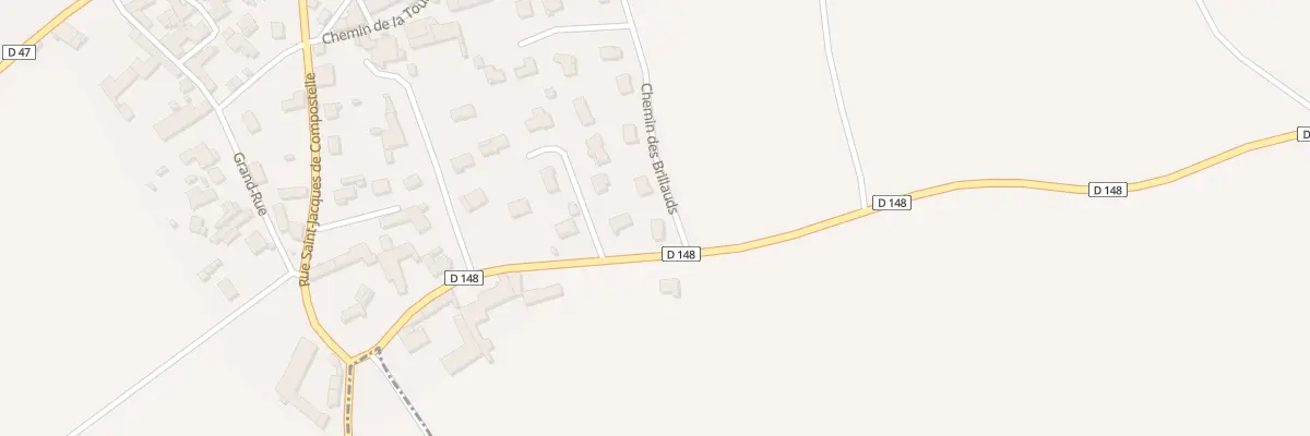 Plan du 2 Rue des Brillauds à Gimeux
