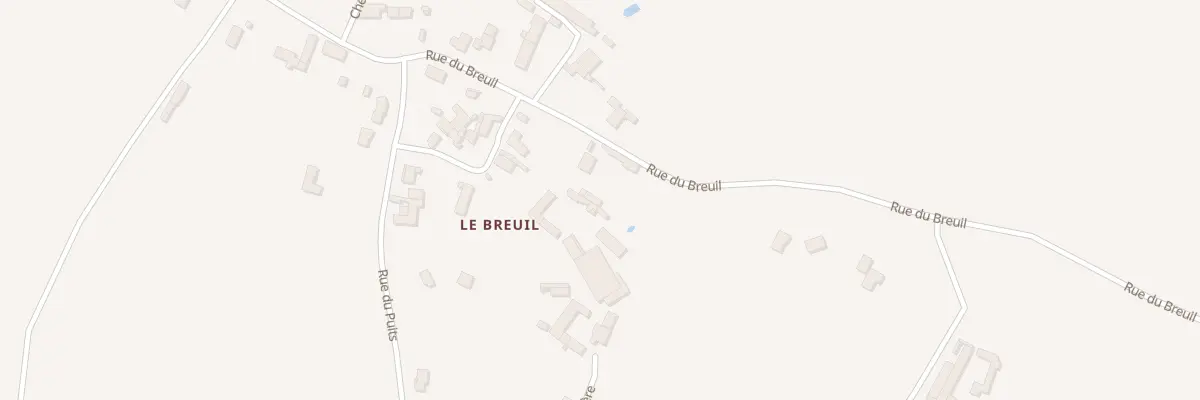 Plan du 13 Rue du Breuil Le Breuil à Saint-Christophe-sur-Roc