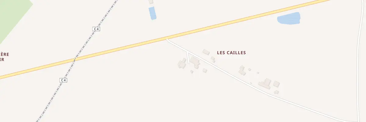 Plan du Moulin de Bel Air à Geay