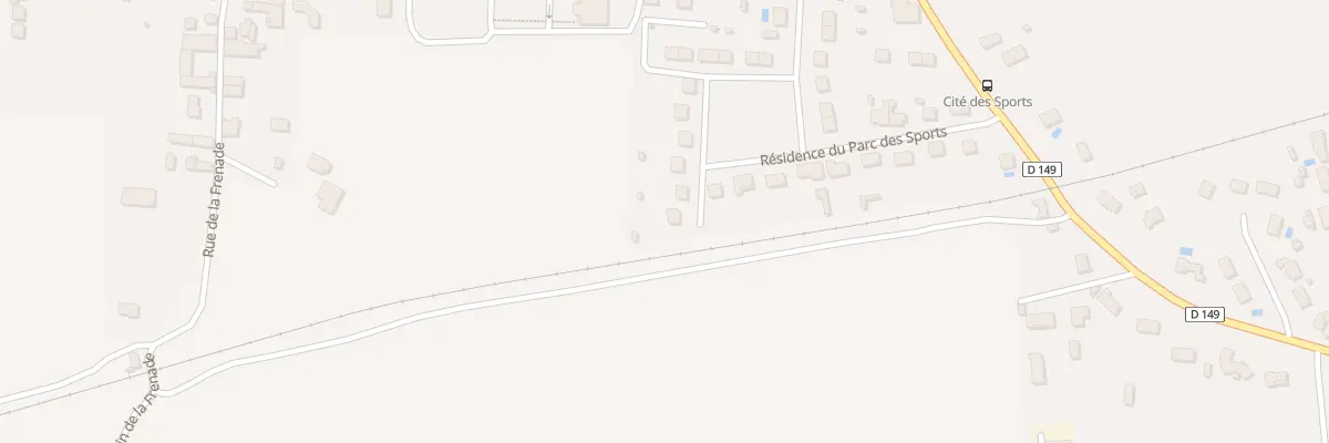 Plan du 11 Res du Parc des Sports à Merpins
