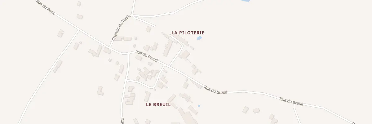 Plan du 14 Rue du Breuil Le Breuil à Saint-Christophe-sur-Roc