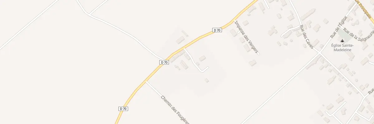 Plan du 1 Imp du Caquin à Tuffalun