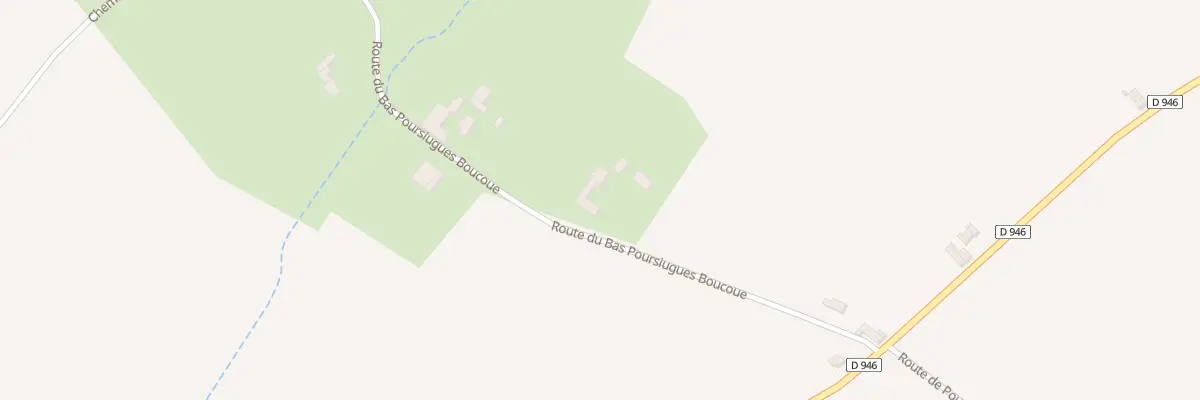 Plan du 5032 Germa à Poursiugues-Boucoue