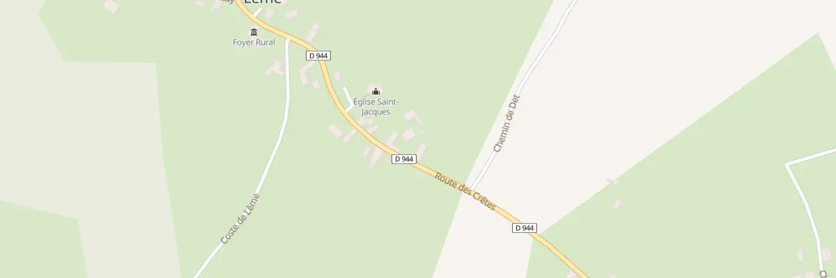 Plan du 5010 L’Eglise à Lème