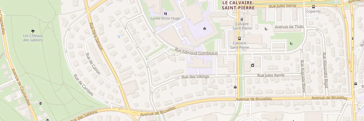 Plan du 9 Rue Edmond Gombeaux à Caen