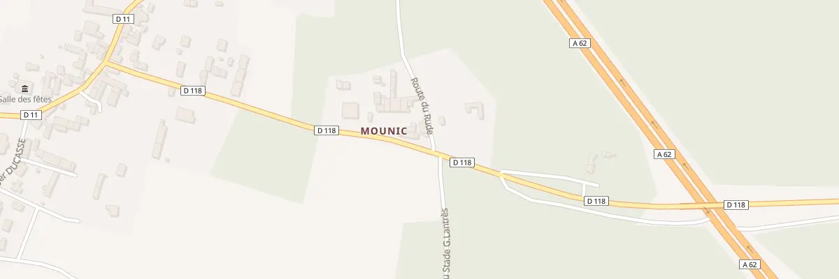 Plan du 362 Mounic à Illats