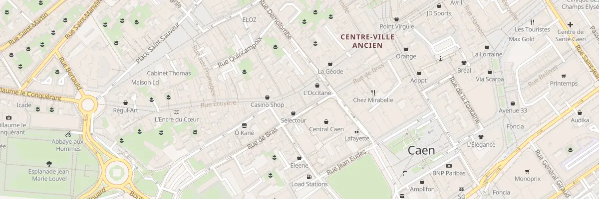 Plan du 143 Rue Saint-Pierre à Caen