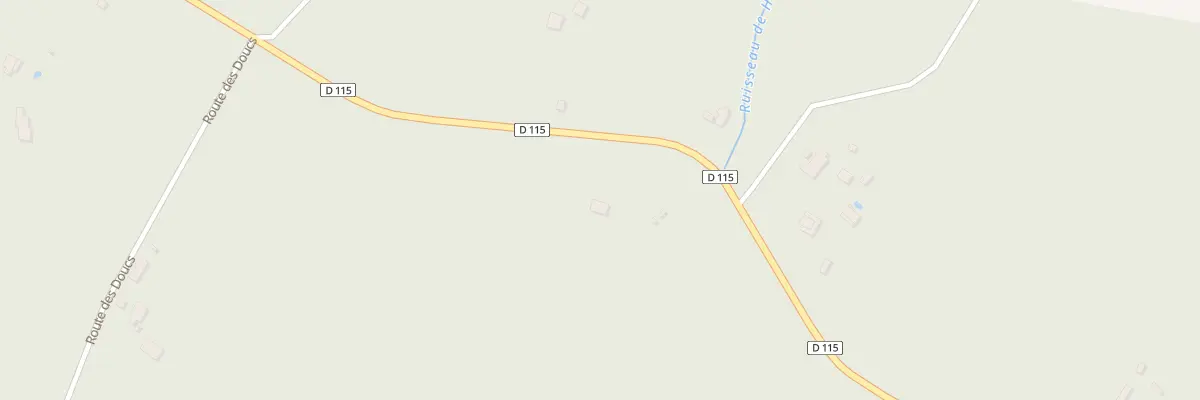 Plan du 335 Rte de la Grande Dune à Cazalis
