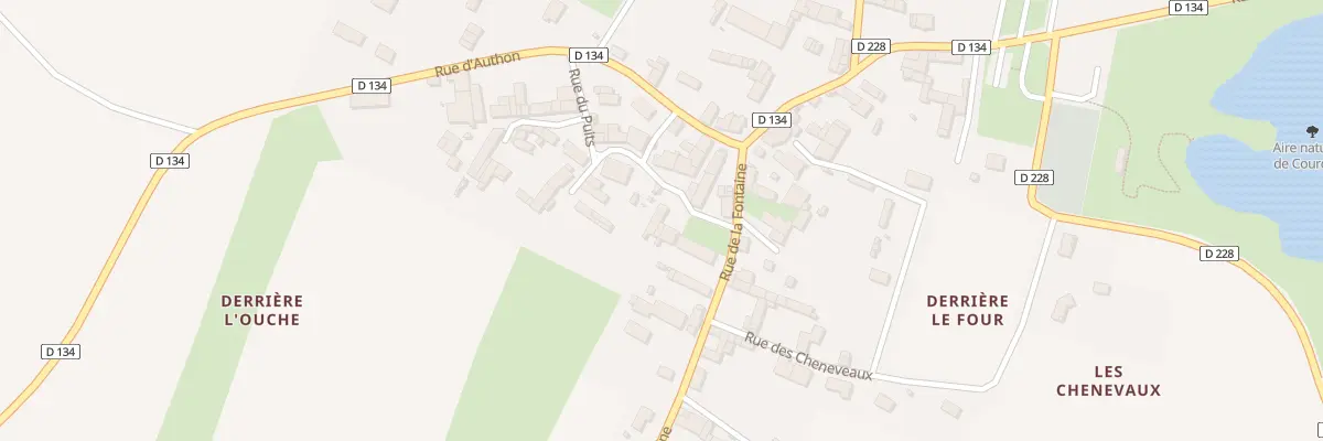 Plan du 1 Pas Carnot à Courcerac