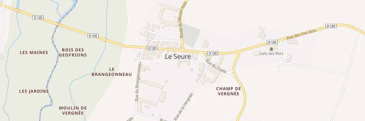 Plan du 12 Rue des Fins Bois au Seure