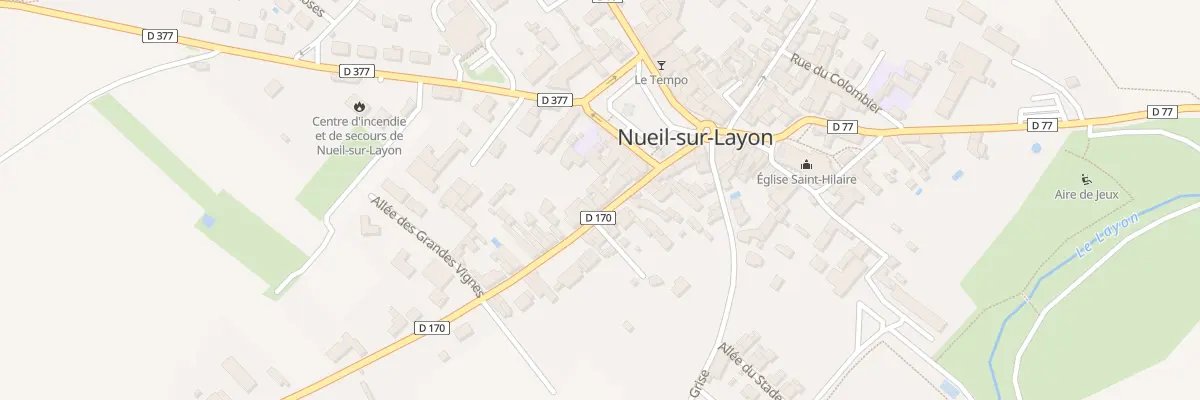 Plan du 8 Rue de la Mairie Nueil S/L à Lys-Haut-Layon